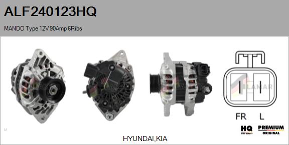 Alternator (ALF240123HQ)