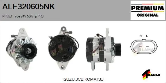 Alternator (ALF320605NK)