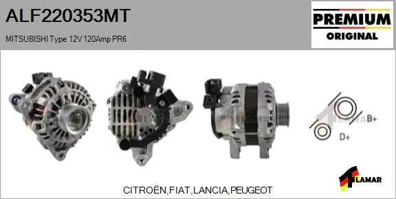 Alternator (ALF220353MT)