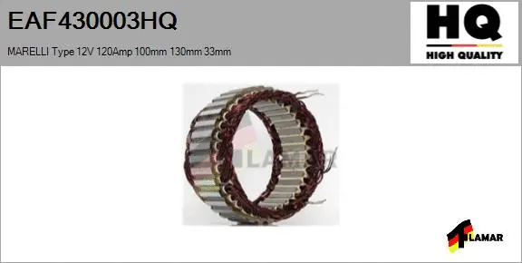 Stator, alternator (EAF430003HQ)
