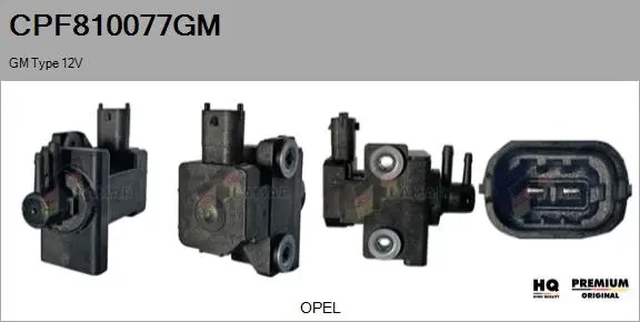 Pressure Converter, exhaust control (CPF810077GM)