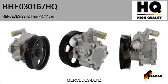 Hydraulic Pump, steering (BHF030167HQ)