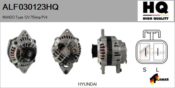 Alternator (ALF030123HQ)
