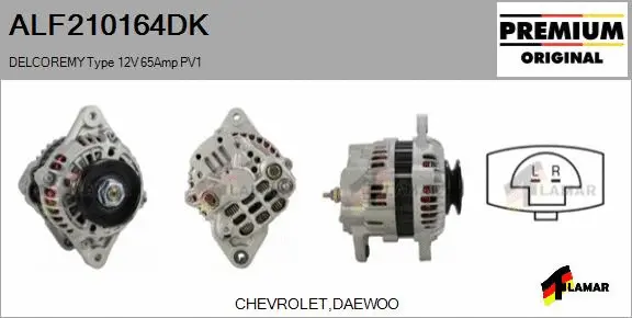 Alternator (ALF210164DK)