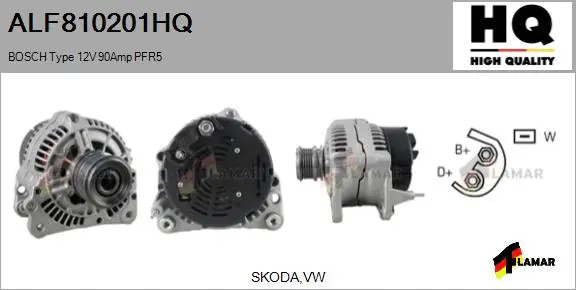 Alternator (ALF810201HQ)