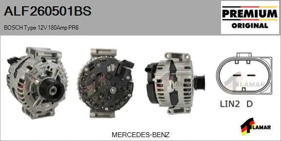 Alternator (ALF260501BS)