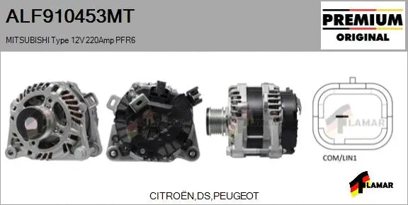 Alternator (ALF910453MT)