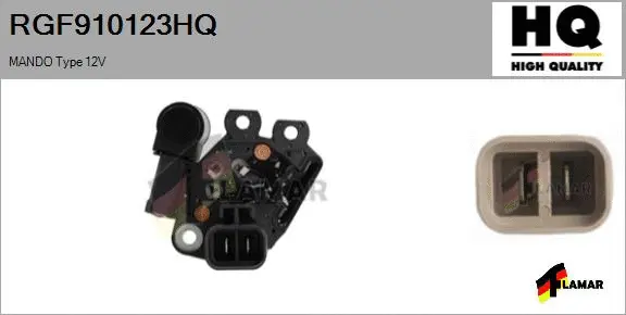 Alternator Regulator (RGF910123HQ)