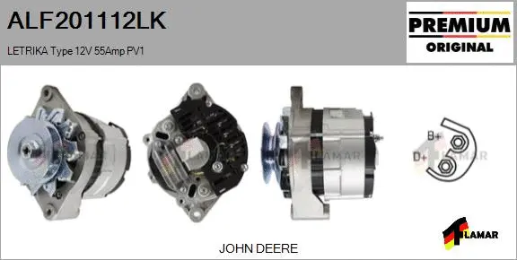 Alternator (ALF201112LK)