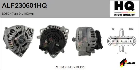 Alternator (ALF230601HQ)