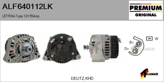 Alternator (ALF640112LK)