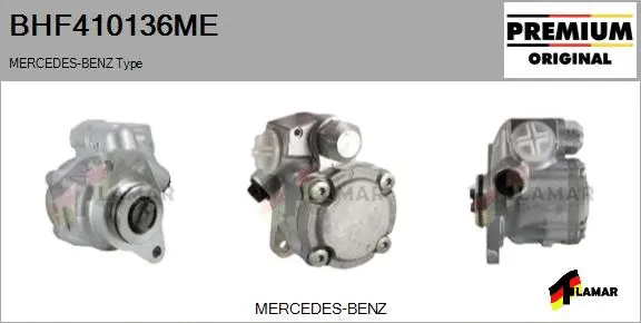 Hydraulic Pump, steering (BHF410136ME)
