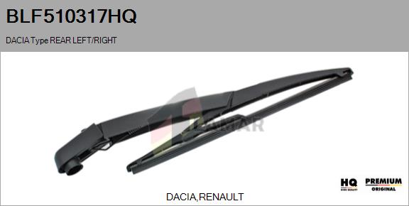 Wiper Arm, window cleaning (BLF510317HQ)