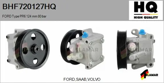 Hydraulic Pump, steering (BHF720127HQ)