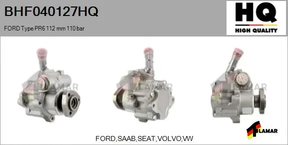 Hydraulic Pump, steering (BHF040127HQ)