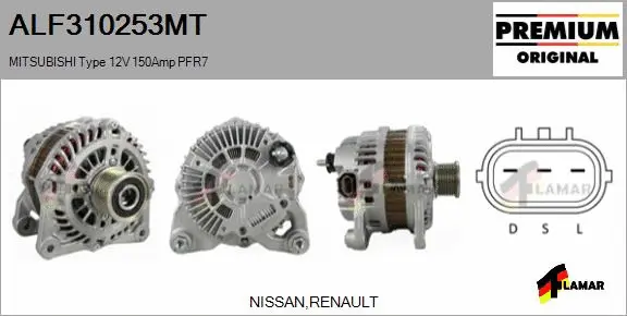 Alternator (ALF310253MT)