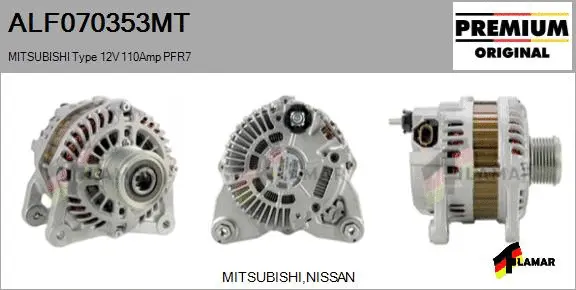 Alternator (ALF070353MT)