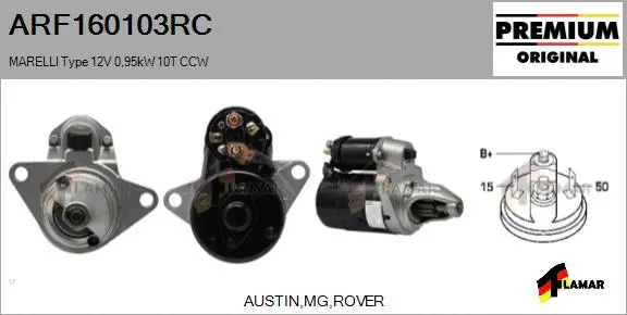 Starter (ARF160103RC)