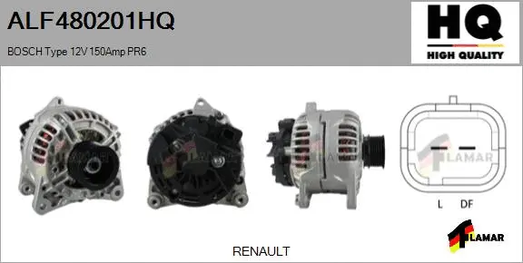 Alternator (ALF480201HQ)