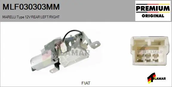 Wiper Motor (MLF030303MM)