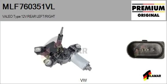 Wiper Motor (MLF760351VL)