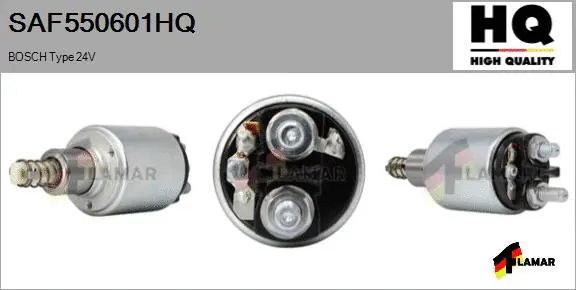 Solenoid Switch, starter (SAF550601HQ)