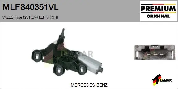 Wiper Motor (MLF840351VL)