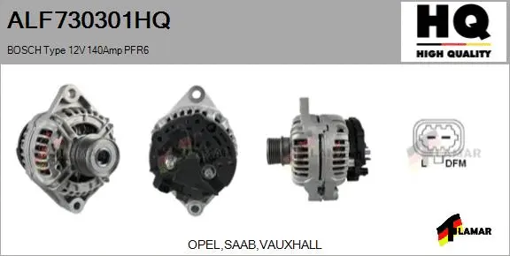 Alternator (ALF730301HQ)
