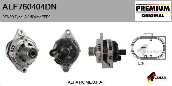 Alternator (ALF760404DN)