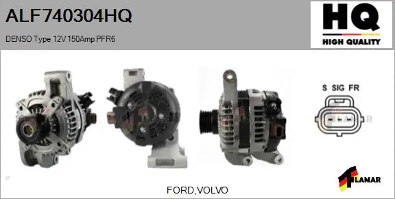Alternator (ALF740304HQ)