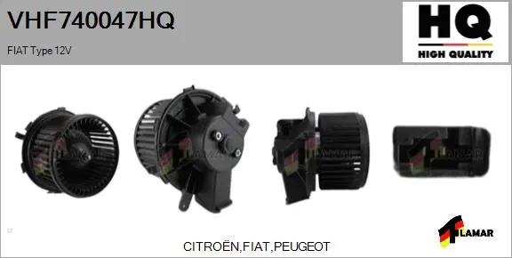 Interior Blower (VHF740047HQ)