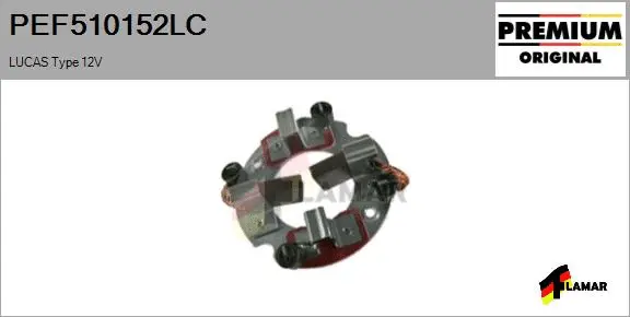 Holder, carbon brushes (PEF510152LC)