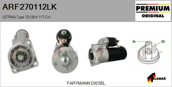 Starter (ARF270112LK)