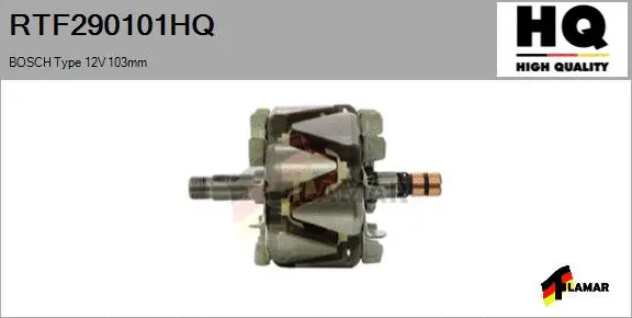 Rotor, alternator (RTF290101HQ)