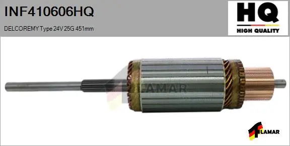 Armature, starter (INF410606HQ)