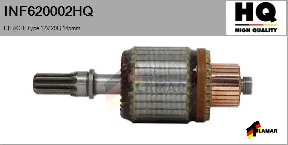 Armature, starter (INF620002HQ)