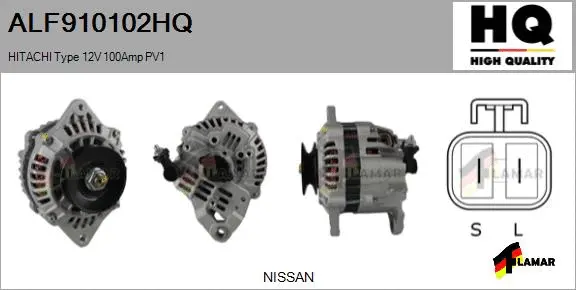 Alternator (ALF910102HQ)