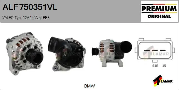 Alternator (ALF750351VL)