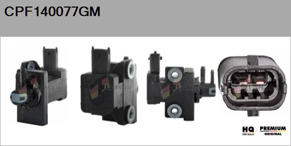 Pressure converter, turbocharger (CPF140077GM)