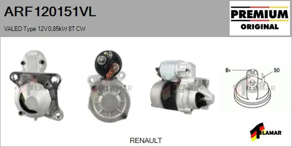 Starter (ARF120151VL)