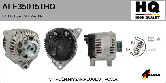 Alternator (ALF350151HQ)