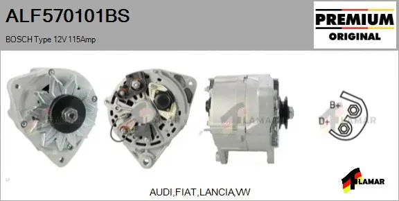 Alternator (ALF570101BS)