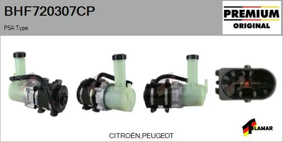 Hydraulic Pump, steering (BHF720307CP)