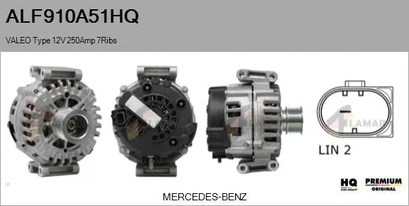 Alternator (ALF910A51HQ)