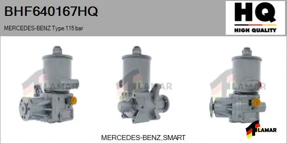 Hydraulic Pump, steering (BHF640167HQ)