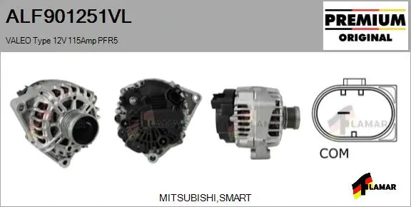 Alternator (ALF901251VL)