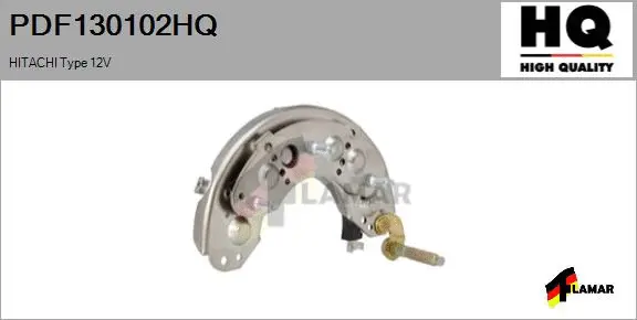 Rectifier, alternator (PDF130102HQ)