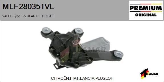 Wiper Motor (MLF280351VL)