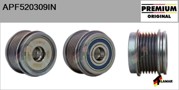 Belt Pulley, alternator (APF520309IN)