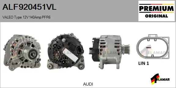 Alternator (ALF920451VL)